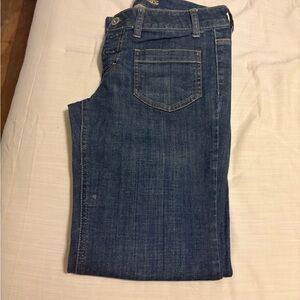 American Eagle Wide Leg Trouser Denim with Patch Pockets